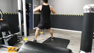 I crushed on my fitness colleague and we got intimate in the gym restroom