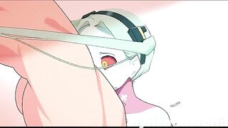A compilation of anime hentai cyberpunk edgerunners featuring Rebecca and Lucy