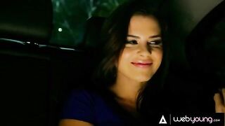The mean girl Keisha Grey forces her stepsister to leak like a fountain