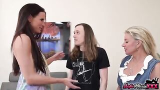 The sexy stepmoms Sofie Marie and Payton Hall are swapping their stepsons