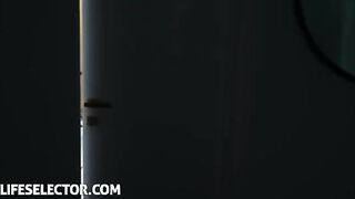 Step Sister surprises Brother with a wet pussy squirt