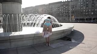 I sometimes wear underwear, but it doesn't matter, I still get naked in public
