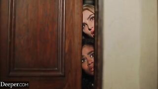 Scarlit and Kenzie are submissive to a mysterious host