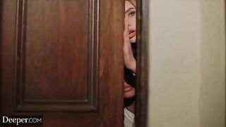 Scarlit and Kenzie are submissive to a mysterious host