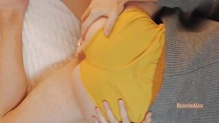 One outfit, two passionate people having missionary sex, a romantic and funny vlog