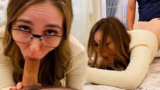 A stepson got a bit too close to his hot stepmom