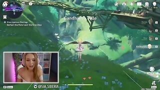 The streamer played a risky move in a daring Genshin Impact stream