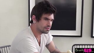 Kenzie Reeves urges her stepbrother to hurry and take her before she changes her mind