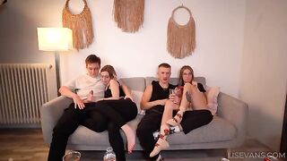 They didn't notice we're fucking right in front of them
