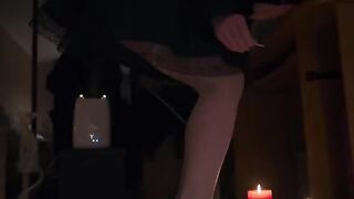White stockings footjob and much cum, a popular fetish theme in the industry