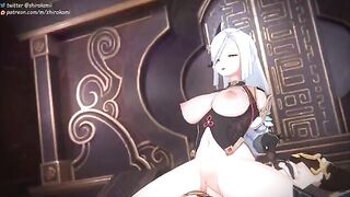 A compilation of Genshin Impact girls getting fucked and receiving creampies