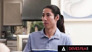 The man can’t resist his girlfriend’s sexy stepsister Charly Summer