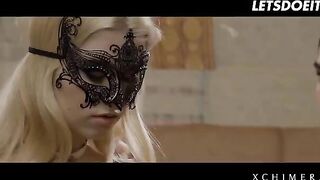 Luxury babe Misha Cross fucked by two cocks in the hottest threesome