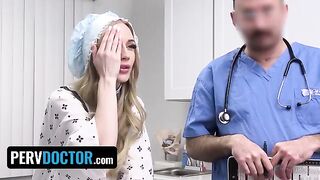A teen needs medical check-up after intense action with a doctor
