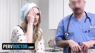 A teen needs medical check-up after intense action with a doctor