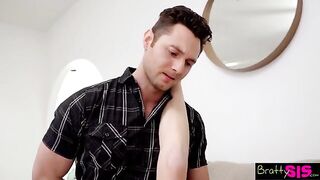 A petite girl like Kiara Cole gets a cock in her trimmed pussy