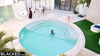 Beautiful co-ed Kelly has an intense encounter with Aaron in this steamy scene