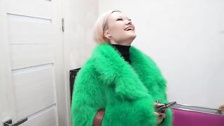 The husband did not let his wife go to the party, and she was upset