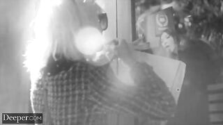 The girl is having sex with her boyfriend, furious and passionate