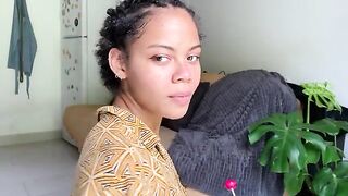 Latina babe begs for a big cock to fill her mouth with cum in this exclusive, homemade video