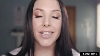 A full body physical exam with the stunning MILF doctor Angela White in Spanish subtitles