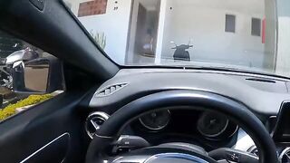 A sexy girl from Colombia has sex with a stranger when her husband is not around