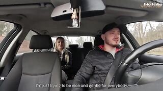 The luckiest taxi driver in the world, especially on rainy days!