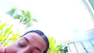 A prank of rescuer's GF, thanking him with a big dick