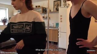 I made a bet with my stepbrother that I will fuck him - Pono