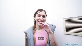 The agent met a girl on the street and offered her a modelling job, fuck for cash