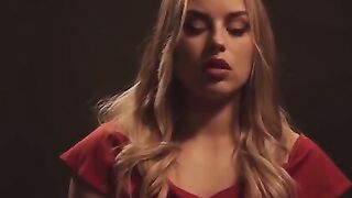 Foxy babe Anna Claire Clouds teaches her husband a lesson in intimate skills