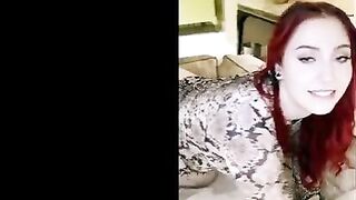 Redhead Arietta gets her tight cunt smashed by BBC