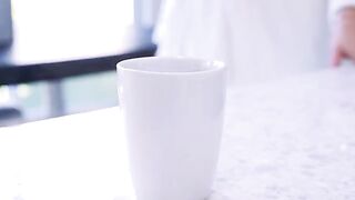 The house is too small for passionate morning sex