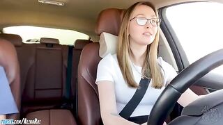 The more, the better! A hot stepmom surprises after driving lessons