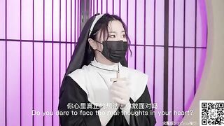 A nun has lost her virginity and now longs for a man with great passion