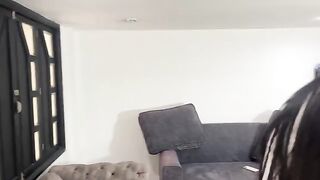 The naughty student is punished by being fucked by his teacher on the couch