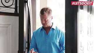 Rich dude fucks Karlee Grey and her friends in a steamy LetsDoeIt scene