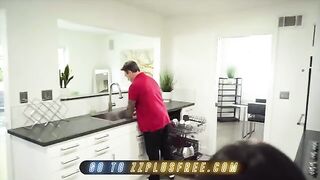 The pretty babe Emily Willis is fucking with Keiran Lee’s cock