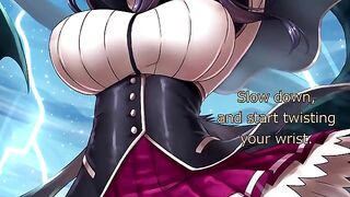Akeno offers an intense challenge in a captivating Highschool DxD scene