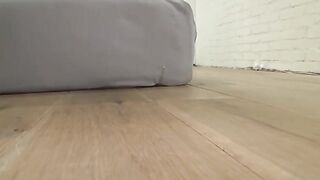 The sexy 19-year-old girl gets fucked hard and cummed inside