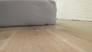 The sexy 19-year-old girl gets fucked hard and cummed inside