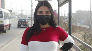 A huge ass Venezuelan woman tries sex with a stranger in Peru for the first time