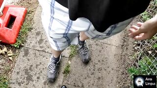 First sex with a stranger from a dating site for this naughty girl