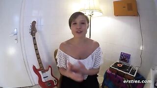 Four beauties are having a great lesbian 4way sex