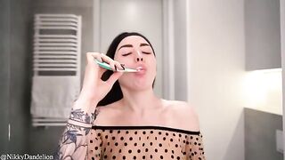 A girl woke up with a stranger in her bed and got fucked hard again