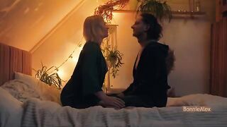 A couple has real, slow, deep sex at home, inspired by tantric intimacy