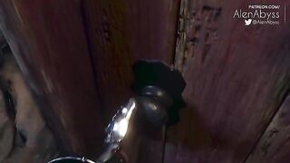Melina from Elden Ring gets her pussy filled with cum after hard sex
