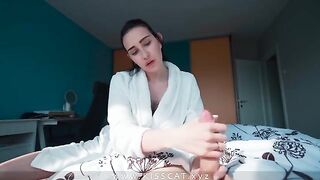 Stepmom surprises her stepson with a hot fuck after he got caught