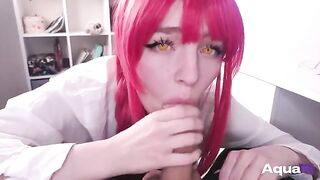 Makima turned out to be kind and gently fucked with Denji in a steamy scene
