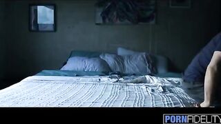 Redhead Lacy Lennon gets her pussy railed hard